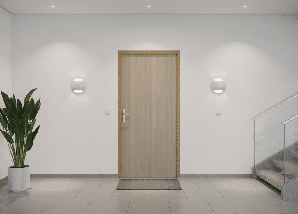 visuel 3D d'un bloc-porte anti-effraction securitech
