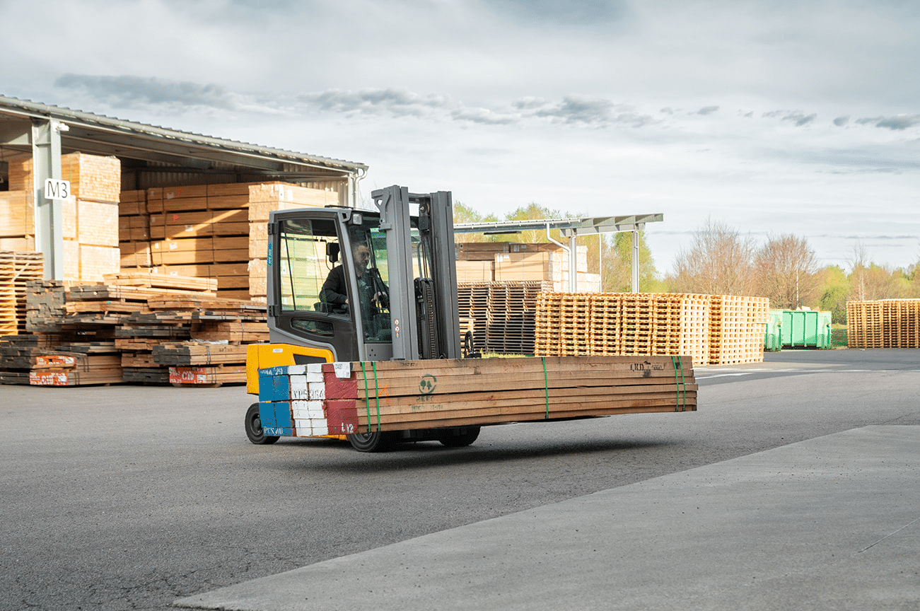 approvisionnement en bois français de l'usine polytech