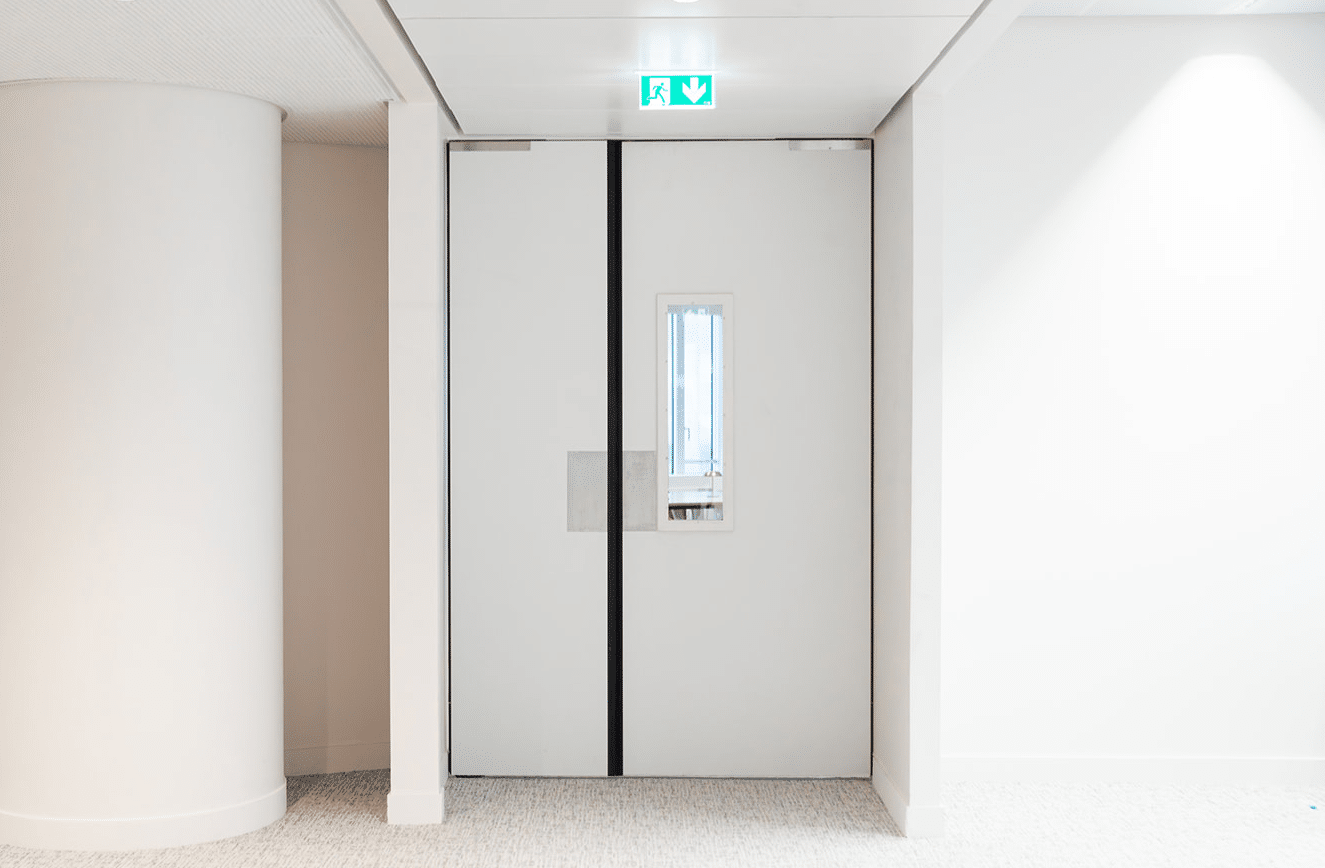 Bloc-porte DAS sans montants pour issue de secours
