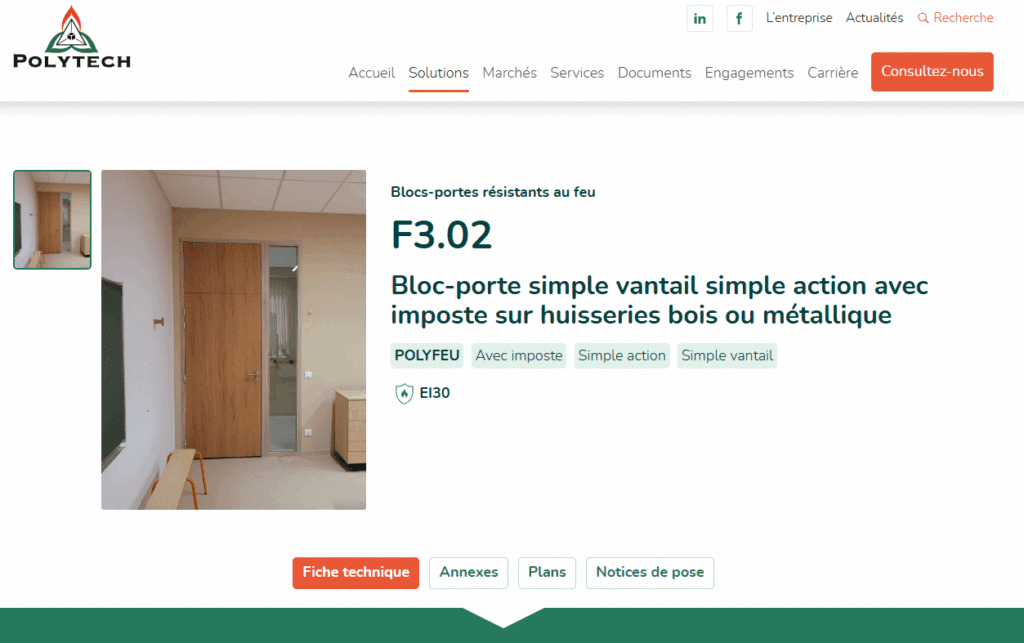 exemple produit site internet